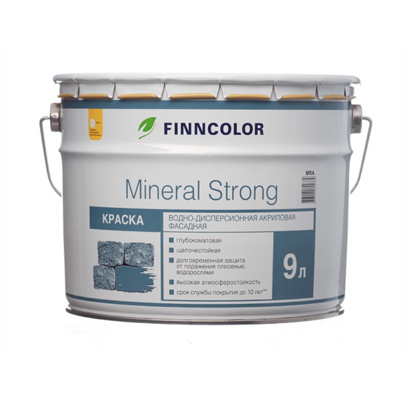 Finncolor Mineral Strong краска фасадная, водно дисперсионная, матовая